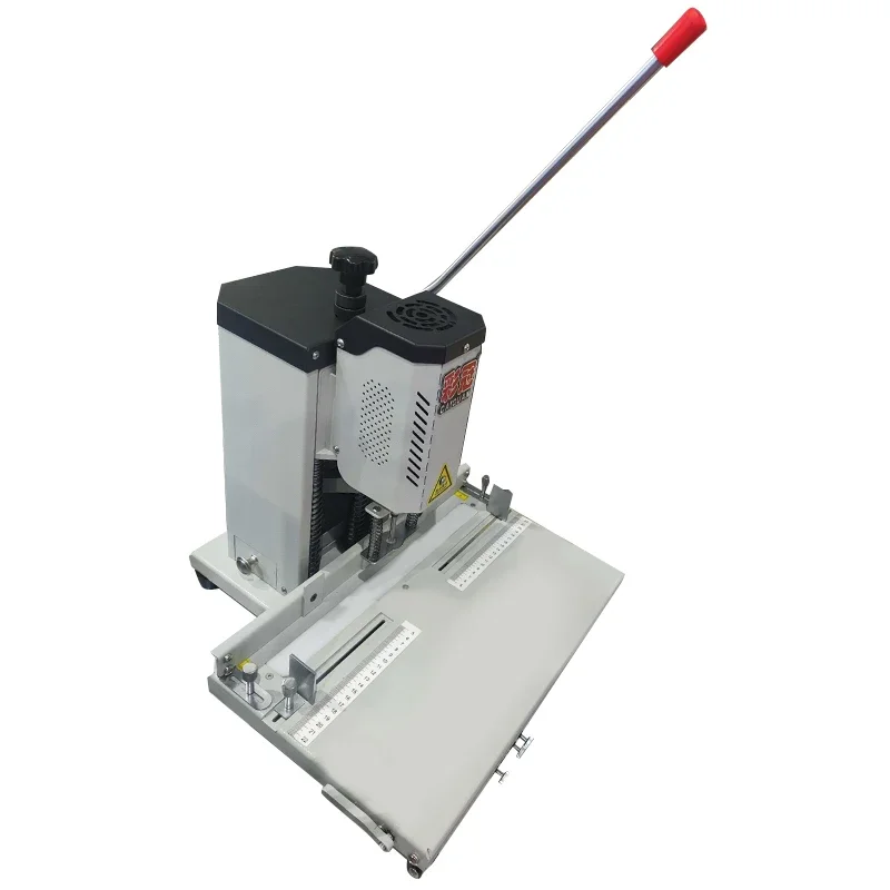 paper Punching Machine Electric heavy single hole punch Multifunctional punching and binding machine