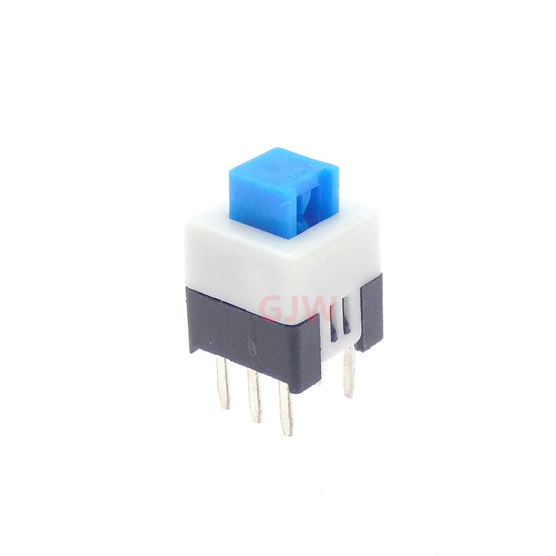 20PCS 5.8*5.8 7*7 8*8 8.5*8.5mm Self Locking Push Tactile Power Micro Switch Kit 6 Pin Button Switches