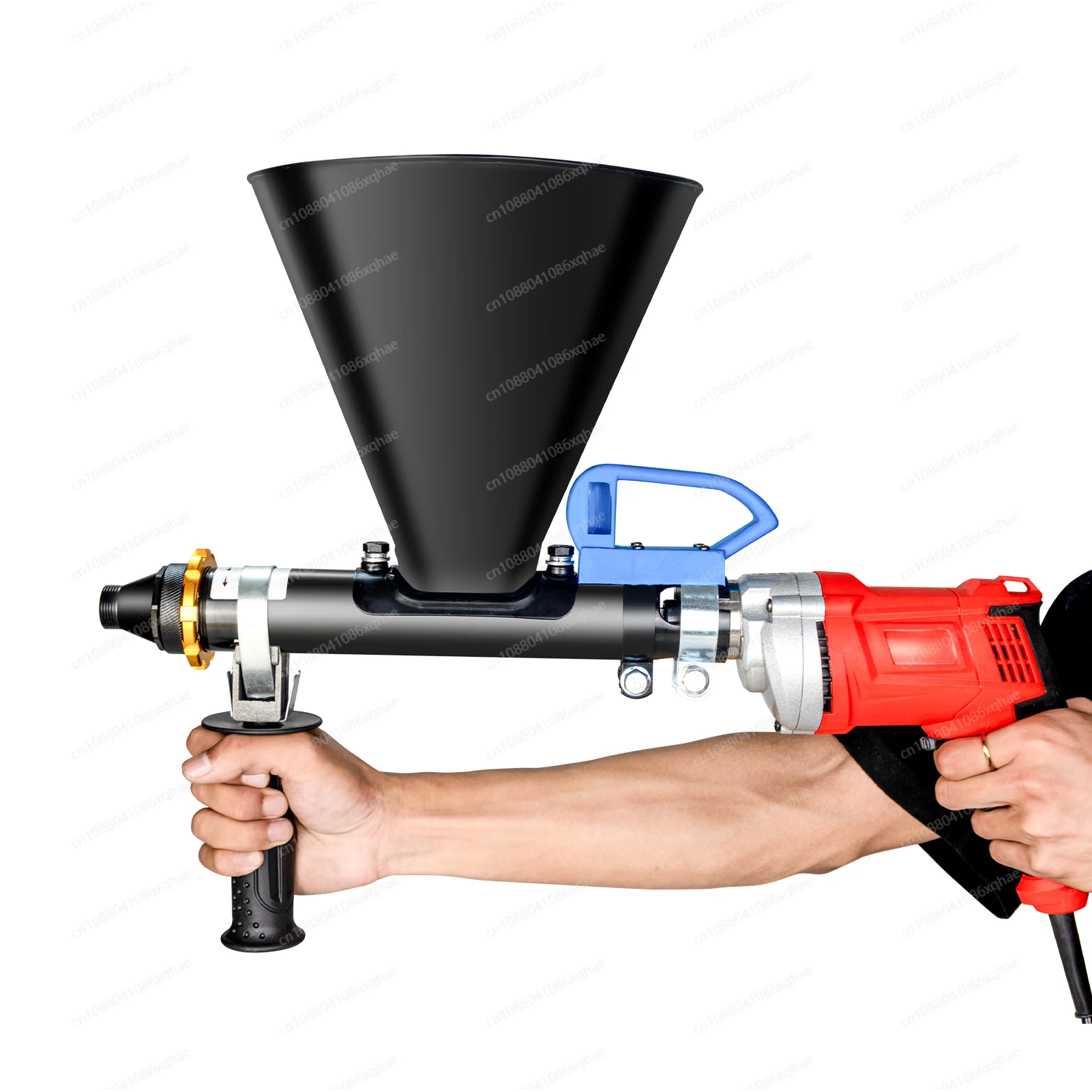 Electric Mortar Grouting Gun Portable Cement Caulking Gun Filling Grouting Machine for Tuck Pointing, Brick Work, Grouting