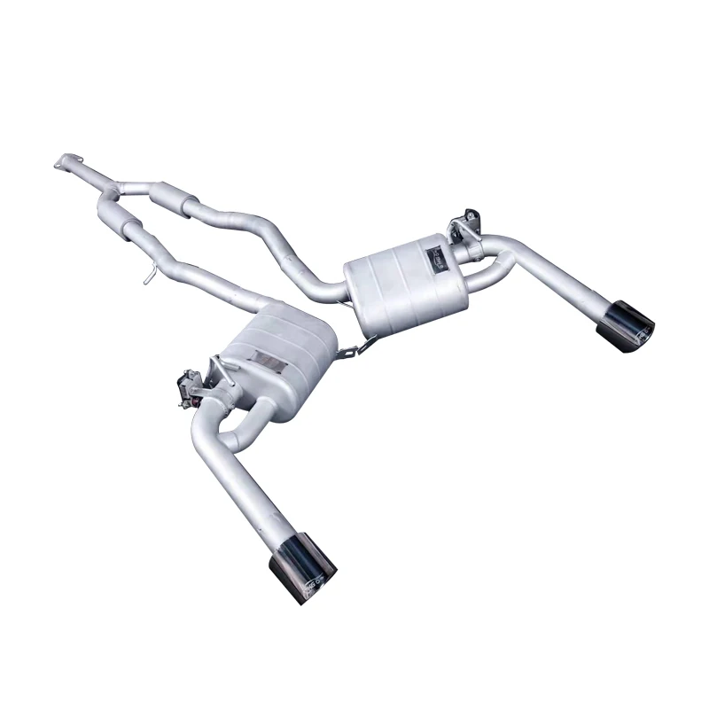 For Infiniti Q50 2.0T Electric Valve Car Catback Exhaust Stainless Steel Rear Exhaust Muffler