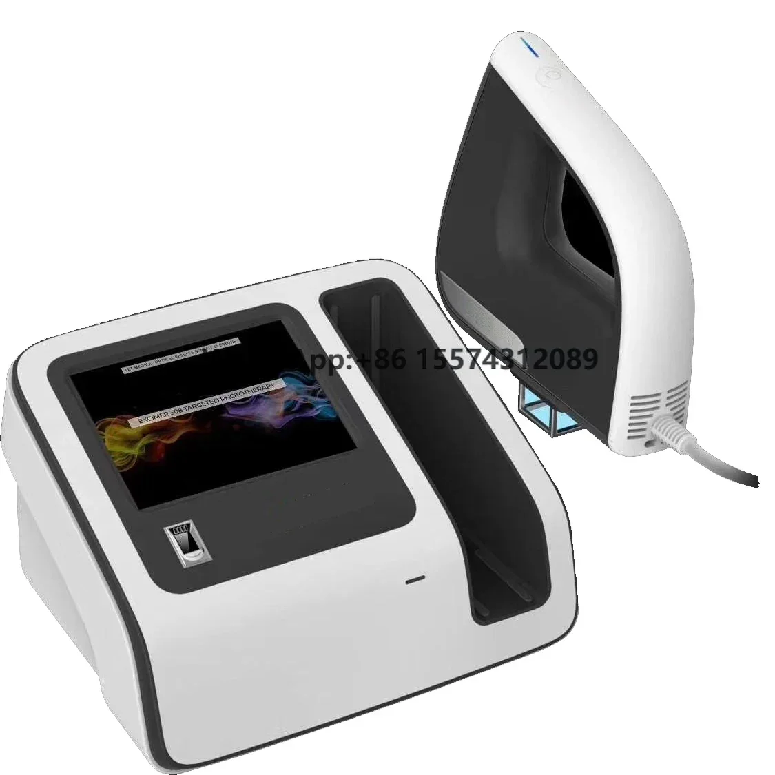 KERNEL Fingerprint Excimer Laser Psoriasis Vitiligo Laser with intensity detection physiotherapy equipment rehabilitation