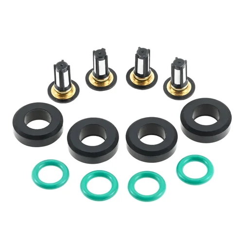 4 juegos 15710-21H00 Kit de reparación de filtros de juntas tóricas de inyectores de combustible de goma de alta calidad para Suzuki GSXR1000 Hayabusa GSX1300R