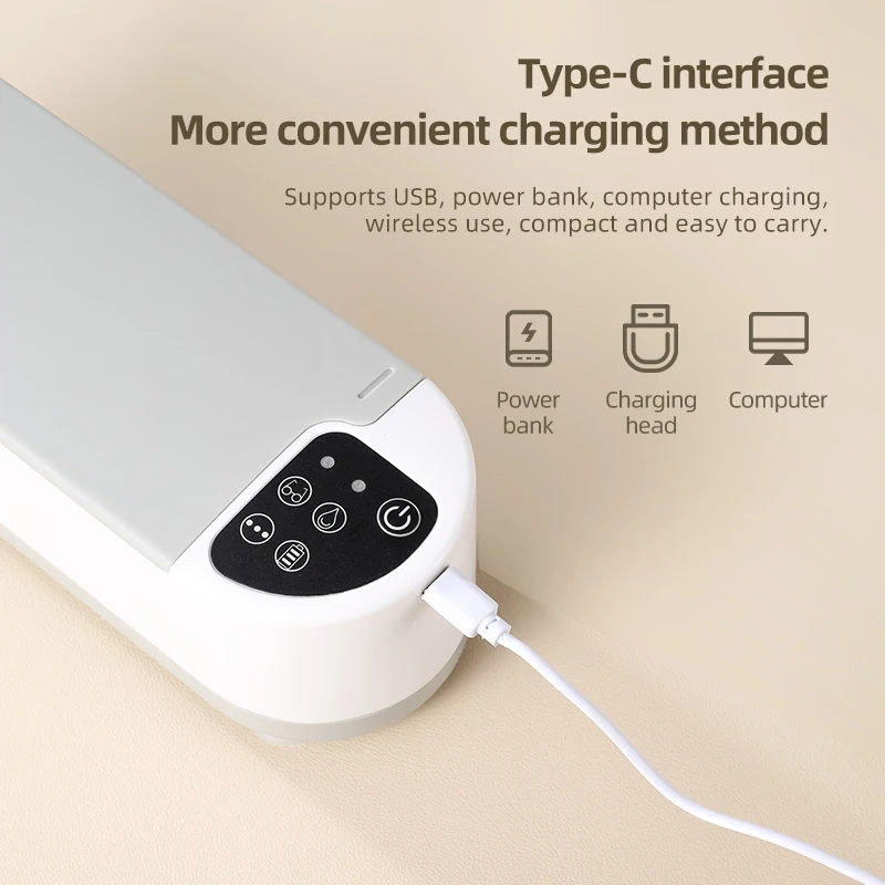 Petit nettoyeur dentaire et de bijoux de grande capacité, machine de nettoyage par vibrations multifonctionnelle, chargement USB