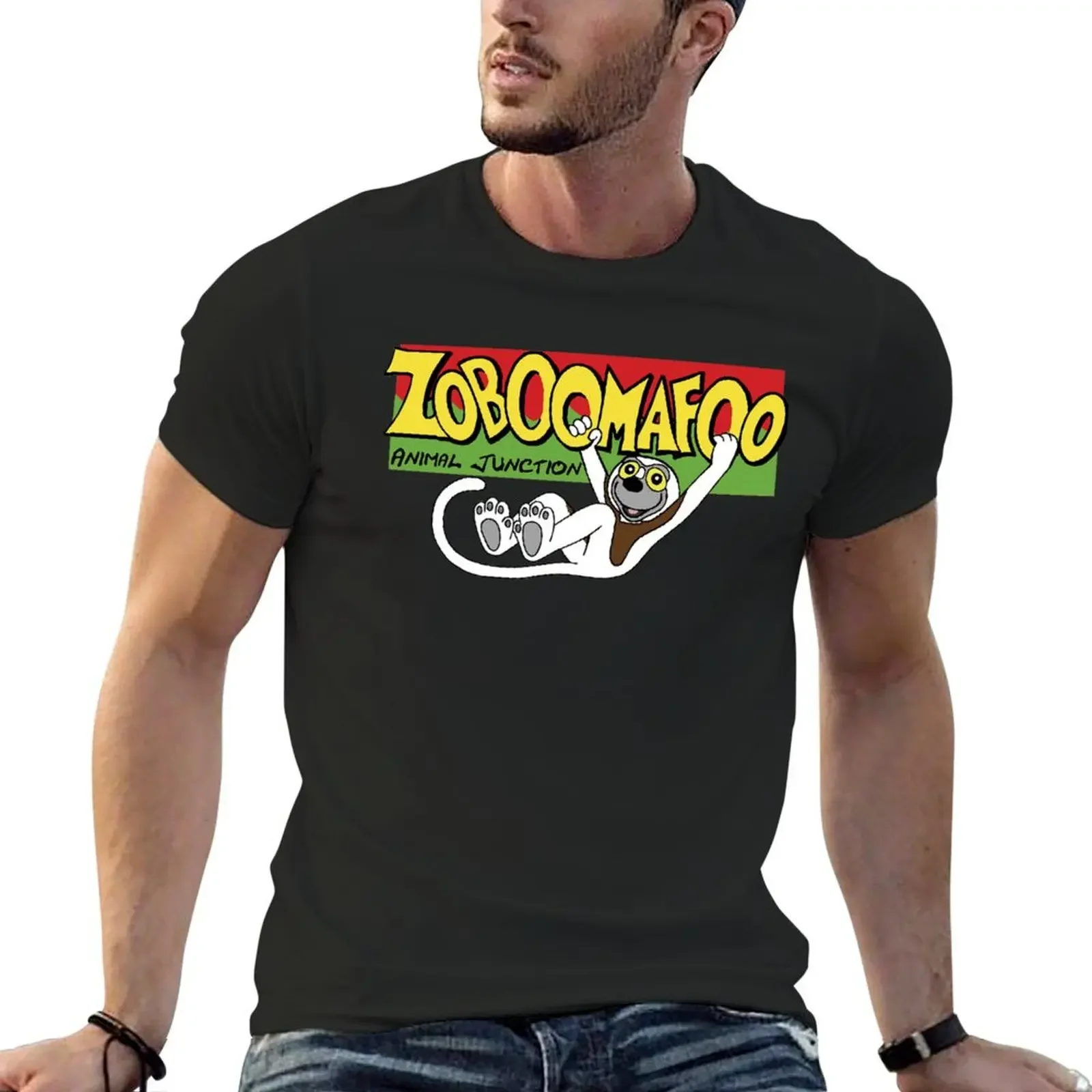 

Zoboomafoo T-Shirt cotton graphic tees Blouse graphic t shirt vintage mens graphic t-shirts funny