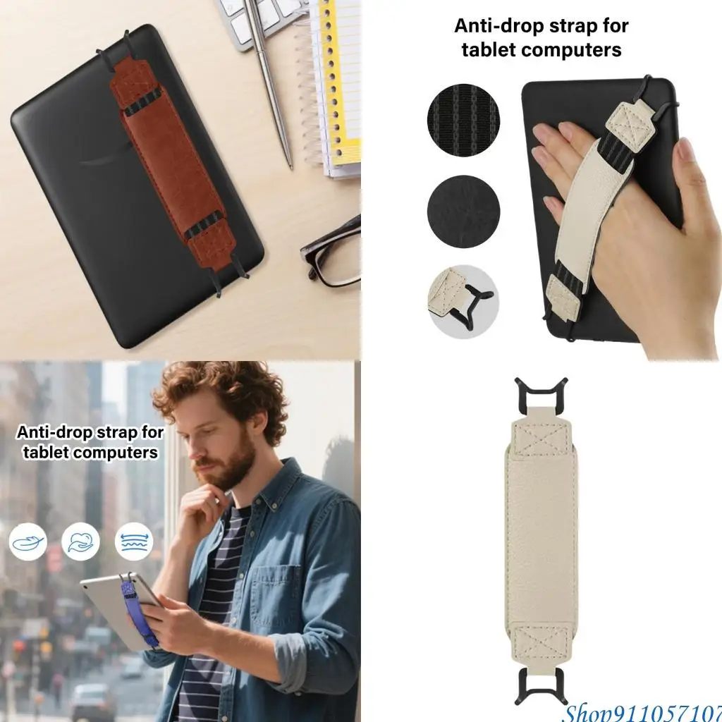 

203B Universal Tablets Hand Holder 9-11Inch Portable NonSlip Protective Support Strap