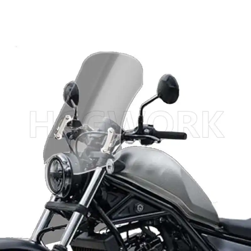 

Motorcycle Accessories Windshield Hd Transparent Heighten for Honda Cm300 Cm500