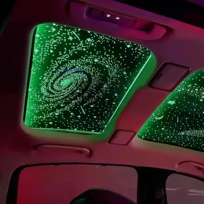 

Universal Car Roof Star Light Led Interior Starlight Headliner Kit Romantic Car Panoramic Sunroof Starry Sky Film