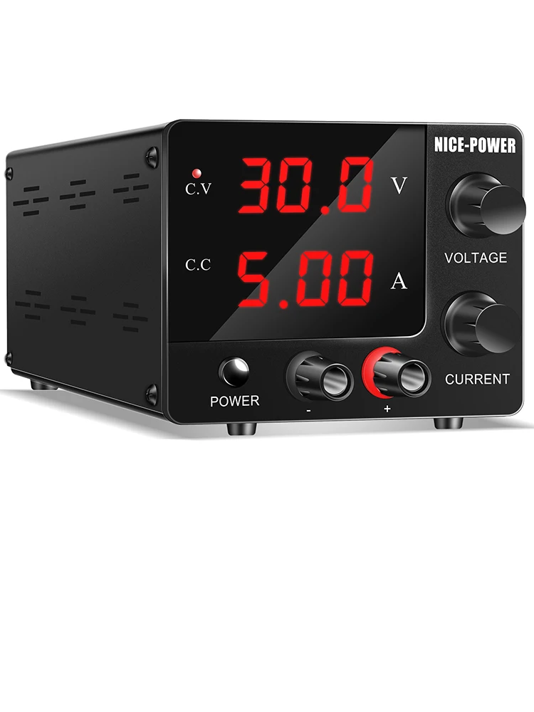 Mini 30V 5A 150W Lab Voeding AC110-220V Universele Verstelbare Schakelbank Stroombron Regulator Voor Reparatie Plating - afbeelding 2