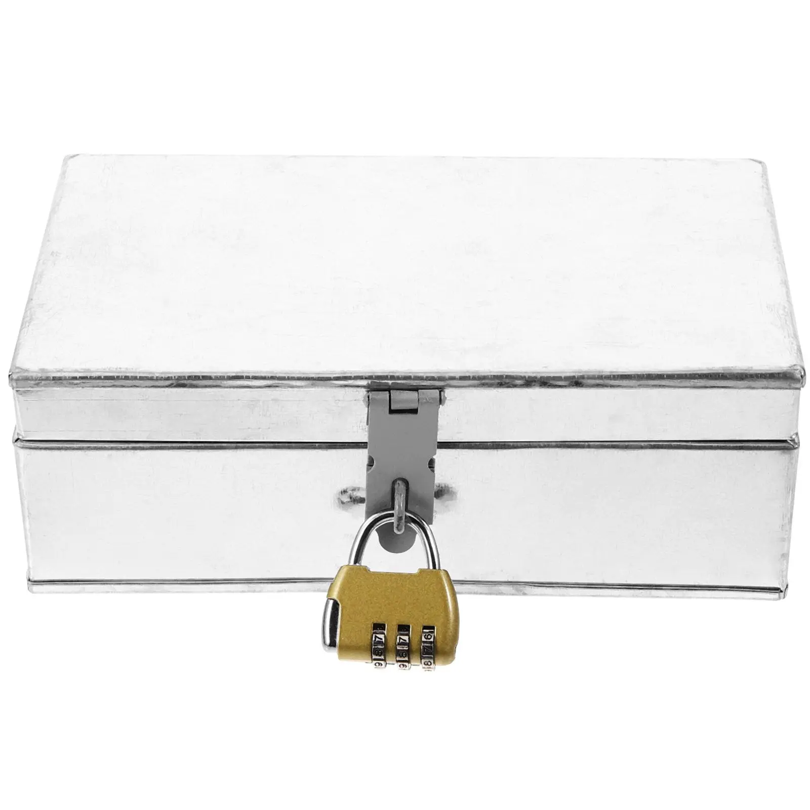 Durable 20 Thick Metal Tool Box Lock Portable Small Toolbox for Car Trunk Storage Toolbox ganization ganizer