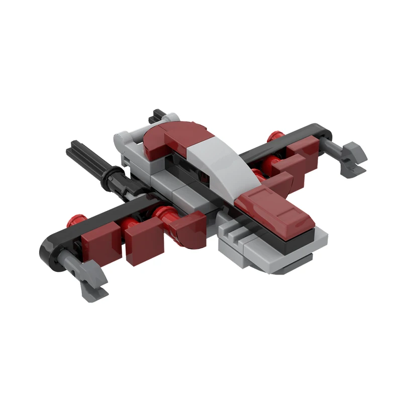 Set di Costruzioni Personalizzabili da 807 Pezzi, Modello di Astronave Spaziale MOC, Design Creativo, Giocattolo DIY Semplice e Popolare, Regalo di Compleanno