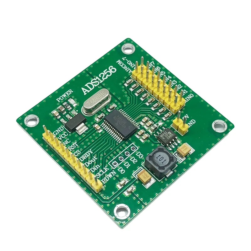 Hoge Precisie Adc Ads1256 Analoog-Naar-Digitaal Conversie 24-Bit Achtkanaals Module