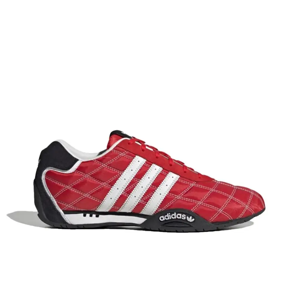 Adidas ADIRACERLO Unisex Fashionable and Versatile Running Shoes - Retro Red, Slip-Resistant, Durable, Comfortable - JP7013