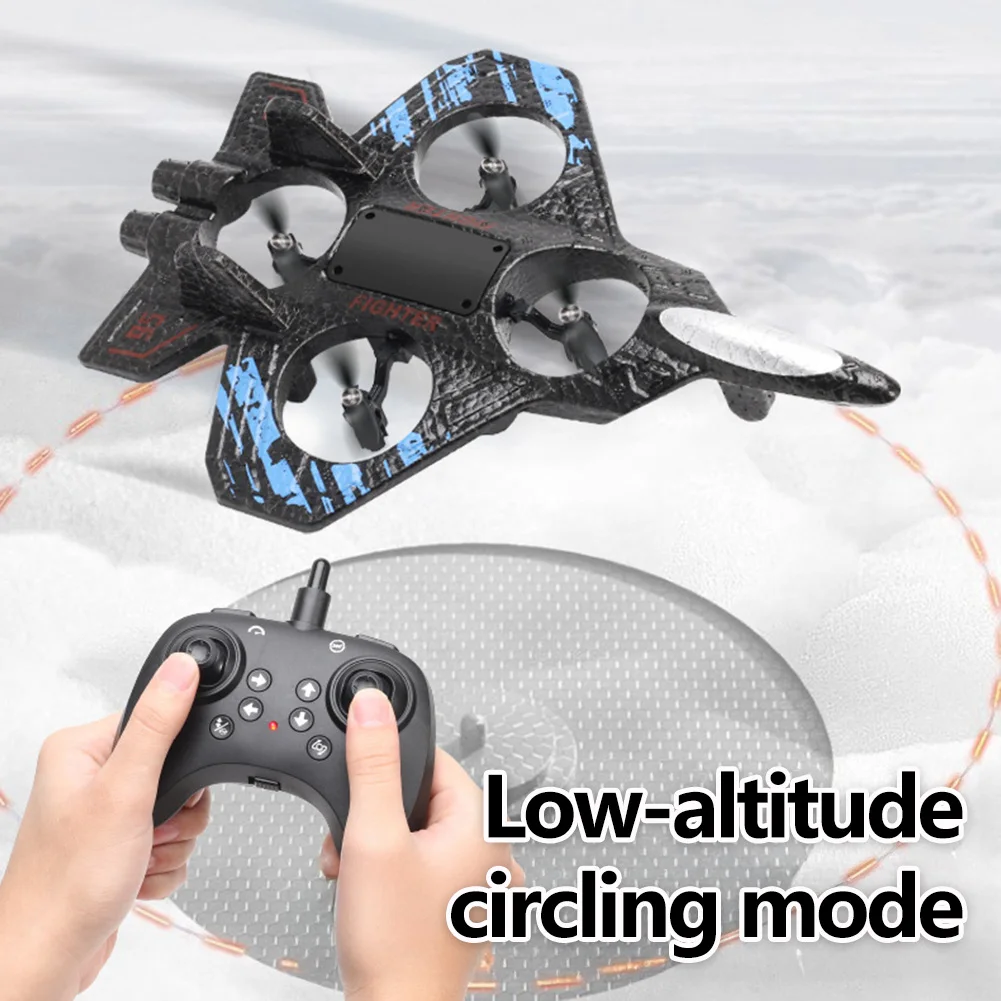 Giocattolo volante aliante Rc con aereo a getto leggero 2.4G EPP Stunt telecomando aereo da combattimento in schiuma giocattoli per ragazzi regali di compleanno per bambini