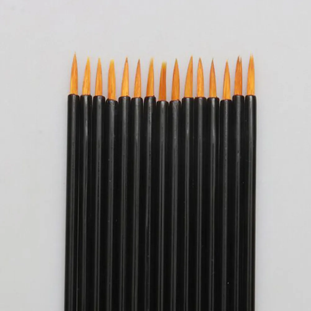 100Pcs Disposable Eyeliner Brushes Thin Tip Fiber Applicators Eyeliner Brush Set Eye Makeup Tools Cosmetics Brush Professional view 6