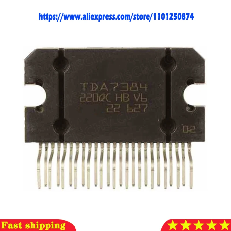 5pcs/lot TDA7384A TDA7384 ZIP-25 In Stock