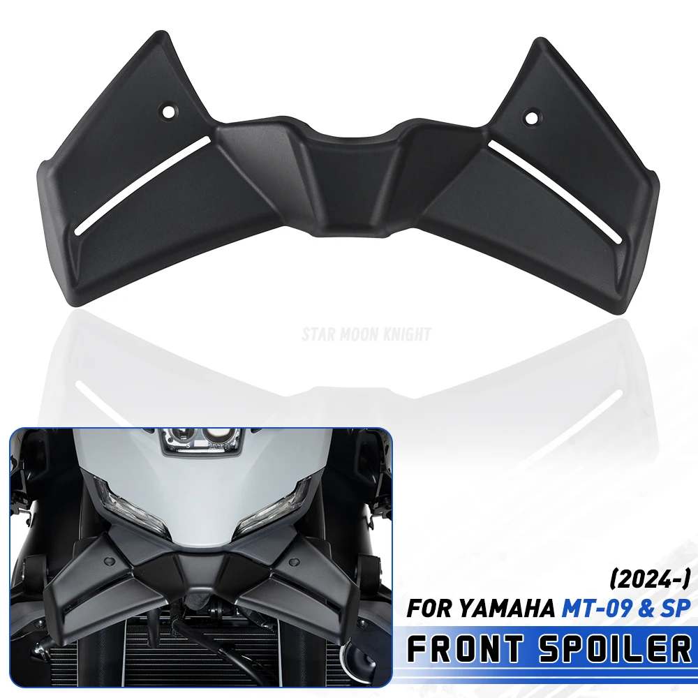 

For Yamaha MT-09 MT09 MT 09 SP 2024 2025 Motorcycle Front Spoiler Kit Downforce Naked Frontal Spoilers Winglet Aerodynamic Wing