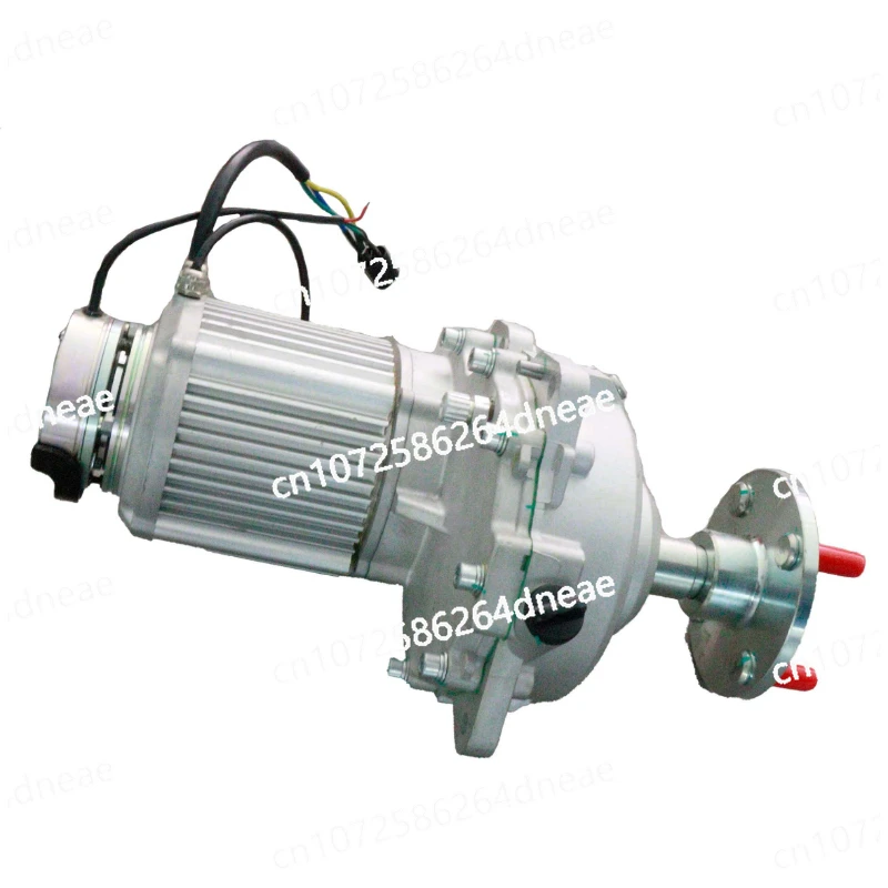 Dc 48v/60v/72v 1.2KW/1.8KW Motor Driving Motor with Gearbox & Brake Electric Motor for Electric Vehicle Riding Lawn Mower