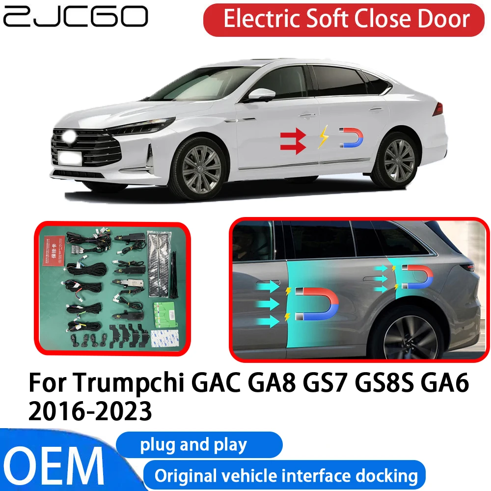 

for Trumpchi GAC GA8 GS7 GS8S GA6 Car Automatic Electric Soft Close Door Closer System OEM Plug and Play Comfort Closing