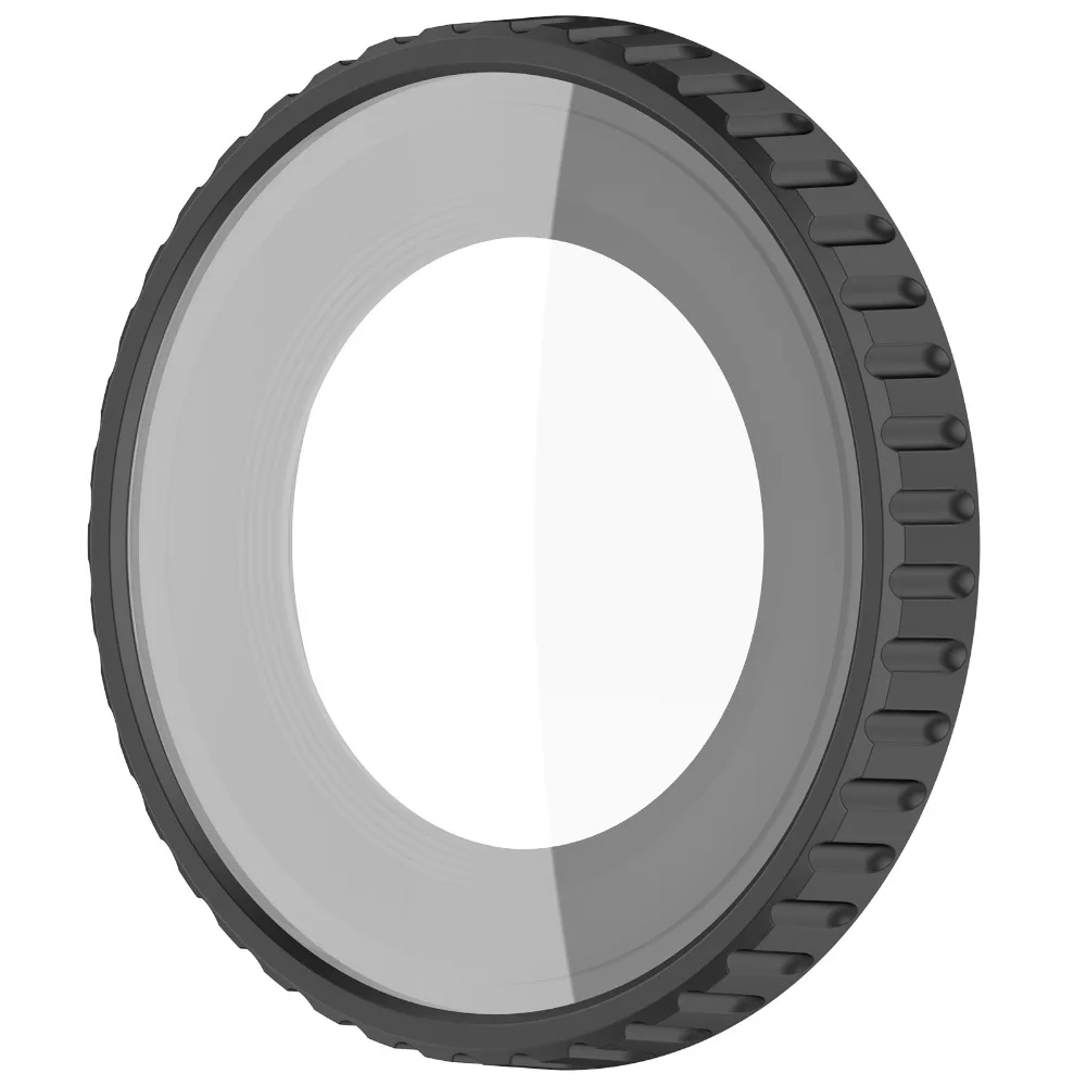 Protezione per lenti in vetro ottico Protezione per lenti durevole rimovibile Copriobiettivo protettivo antigraffio per DJI Osmo Nano