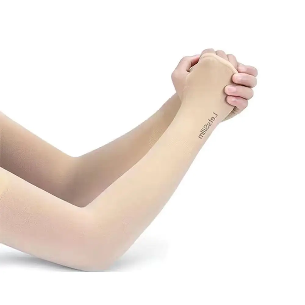 

Sunscreen Ice Sleeves Driving Sun Protection Gloves Half Finger Sleeves Women Sunscreen Sleeves Sun UV Protection Hand Cover