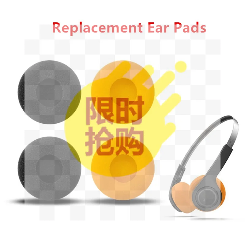【DC】2pcs Extra Thick Earpads For Koss KSC35 KSC75 KSC55 Replacement Ear Pads Cushions Cover Upgrade Soft Foam