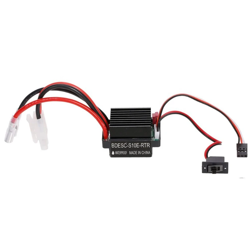 RC Boat & Car Hobby 6-12V Brushed ESC Motor Speed Controller ESC 320A For 1:10 RC Crawler Axial SCX10 AXI03007 90046 TRX4