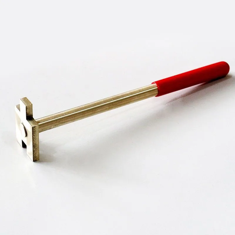 Single Head Explosion Proof Threaded Lid Wrench Lightweight Copper Opener For 200L Chemical Drum