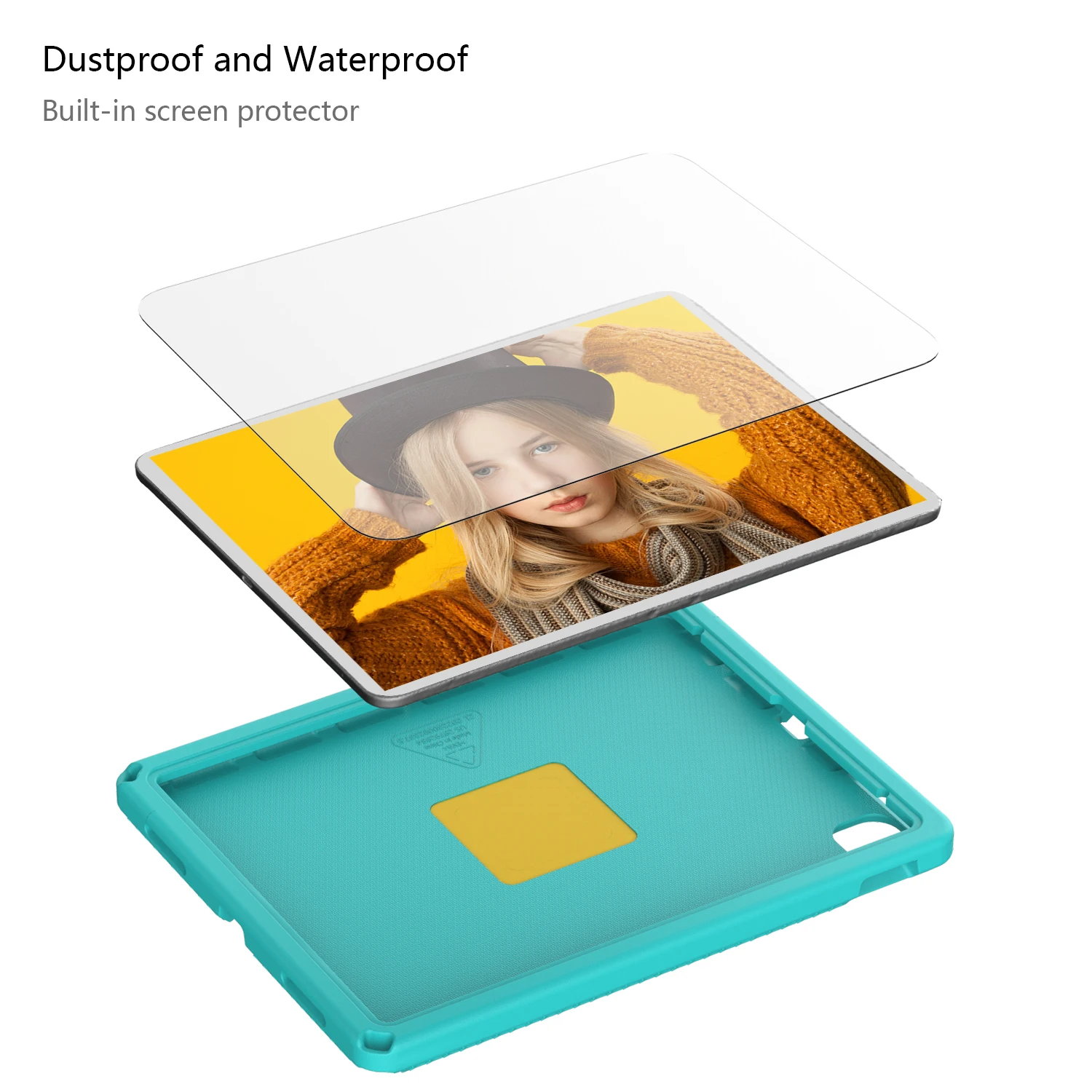For Apple iPad Pro 12 9 inch 2022 2021 2020 2018 Case With Strap Tablet Cover for ipad pro 12.9 Heavy Kids EVA Shockproof Shell