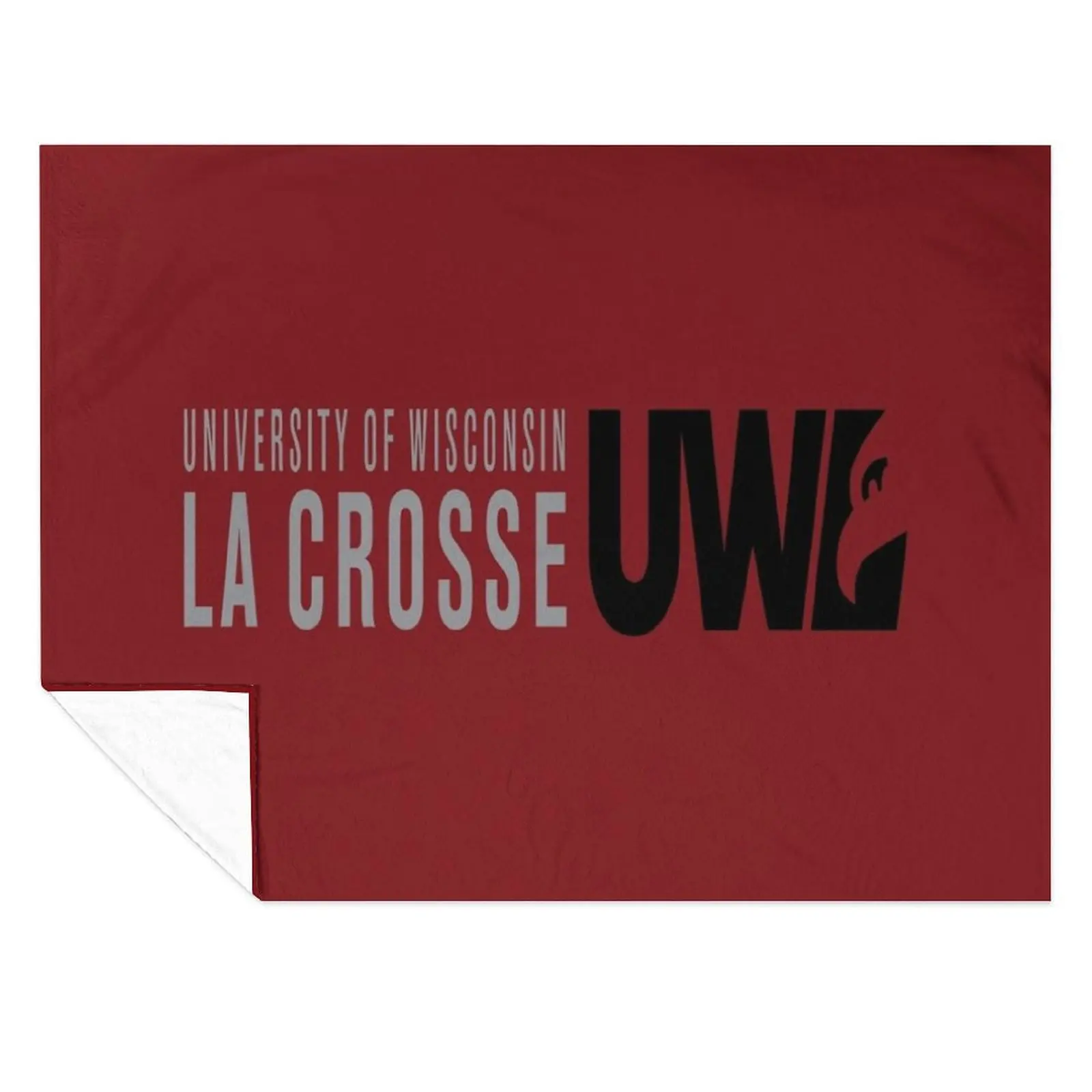 

University of WisconsinaLa Crosse Throw Blanket Summer Beddings Decoratives Travel Blankets