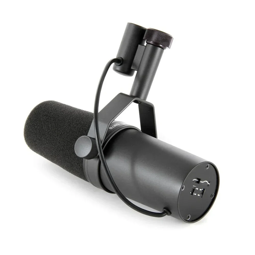 SM7B Professional Cardioid Dynamic SM7B Microphone Studio Selectable Frequency Response Mic for Live Vocals Recording Performanc