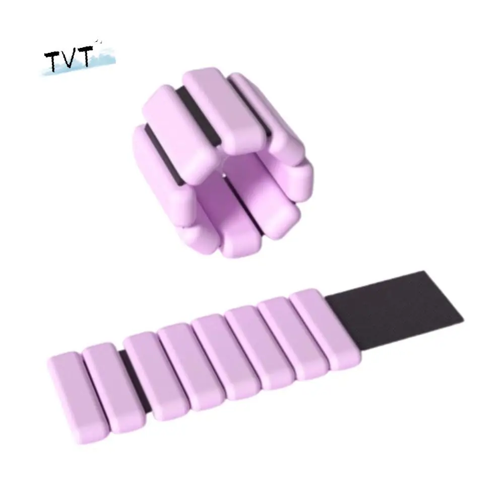 

1Pair 1/2lbs Load Bearing Wristband Adjustable Weight-Bearing Ankle&Wrist Weight Strap Wearable Steel&Silicone