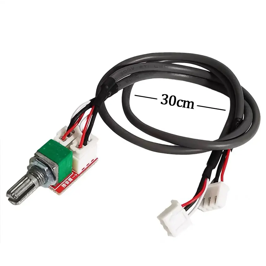 

1PCS Volume potentiometer duplex 50K adapter board with 300mm shielded wire DIY audio power amplifier board module accessories