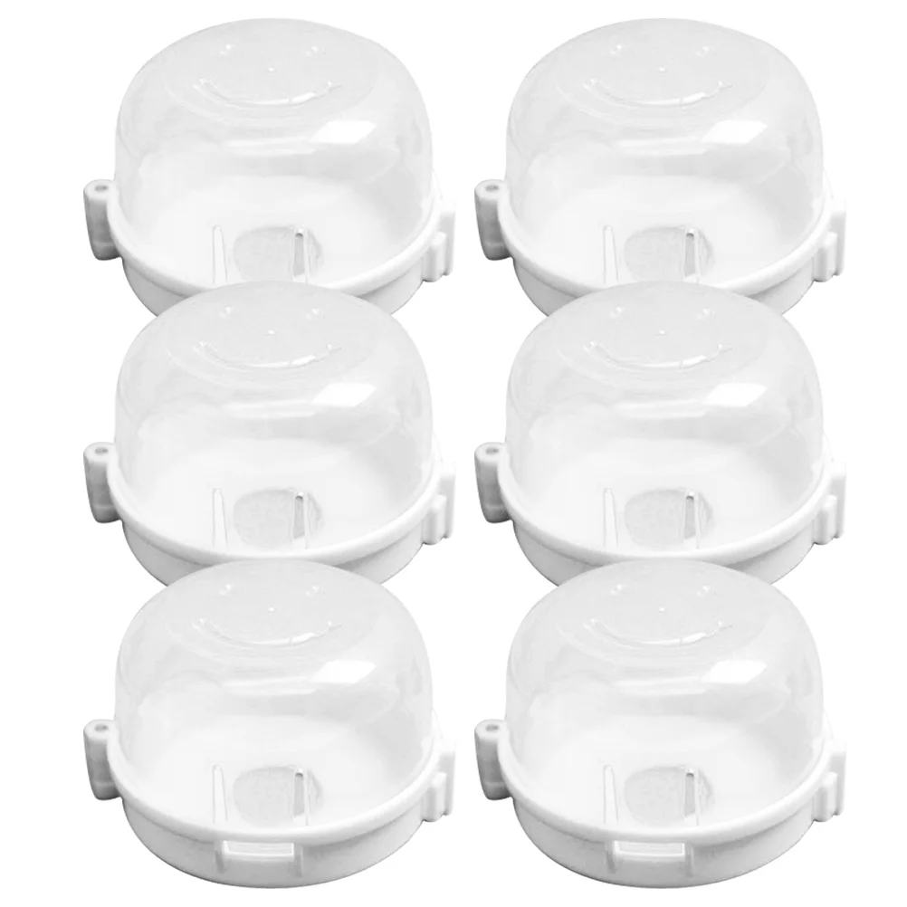 

6 Pcs The Switch Kitchen Accessories Gas Stove Protective Covers Furnace Knob Baby