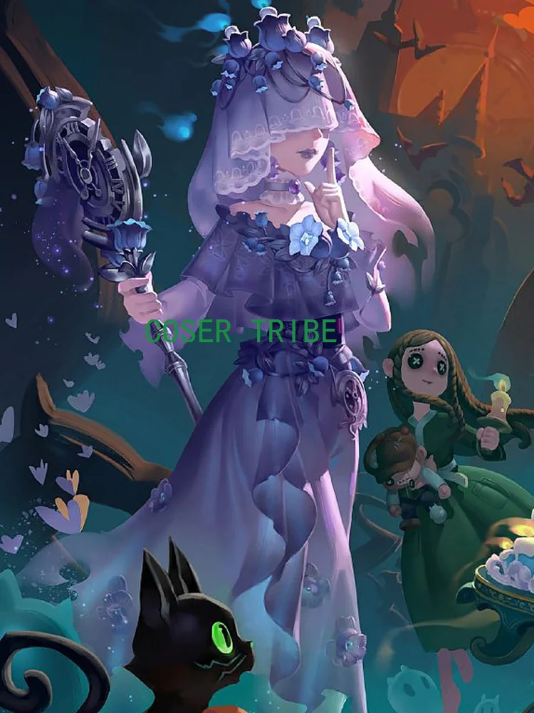 Identity V Melly Plinius Entomologist Cosplay Costume Cos Game Anime Party Uniform Hallowen Play Role Clothes Clothing