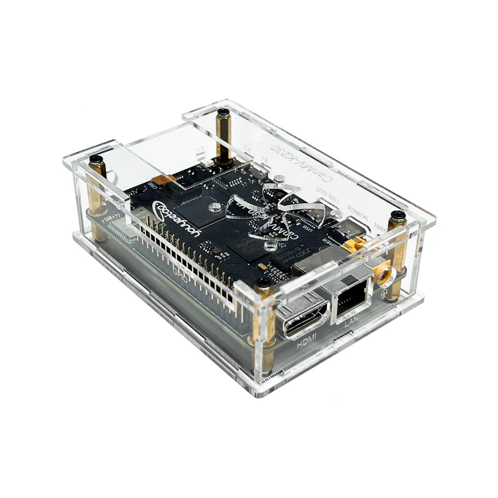 

Acrylic Case for Kendryte CanMV-K230 Development Board Accessories RISC-V K230 Acrylic Shell