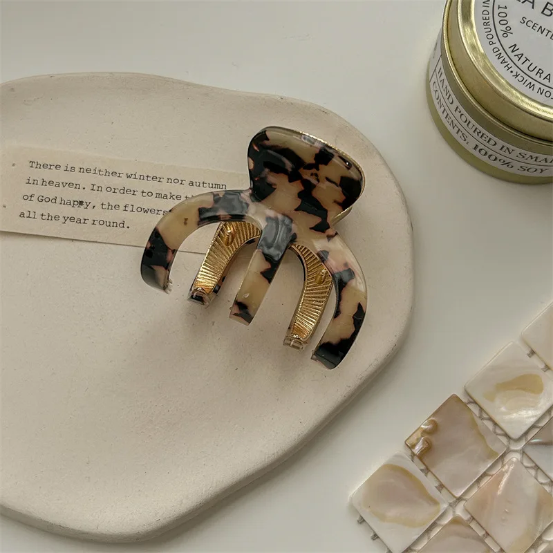 1 Stück Neue Hochsteck-Haarspange, Haarspange für den Hinterkopf, Damen-Haifischspange, Hochwertige Haarspange – Detail 6