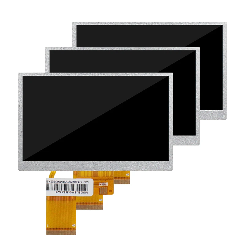 4.3 inch Common Screen 480x272 Brightness 280 TFT LCD Display Modul 40PIN RGB for Industrial Car Screen Raspberry Pi