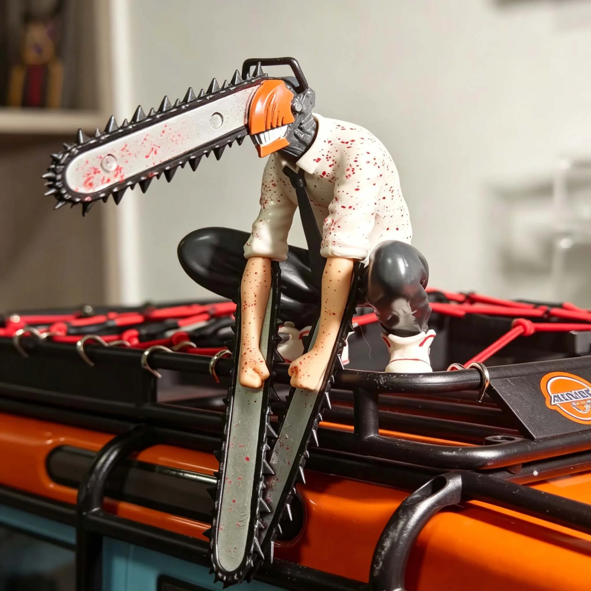 19cm Chainsaw Man Denji Anime-Figur Denji/Power Actionfigur 1560 Chainsaw Man Denji Figurine Sammlermodell für Erwachsene Spielzeugpuppe – Detail 5