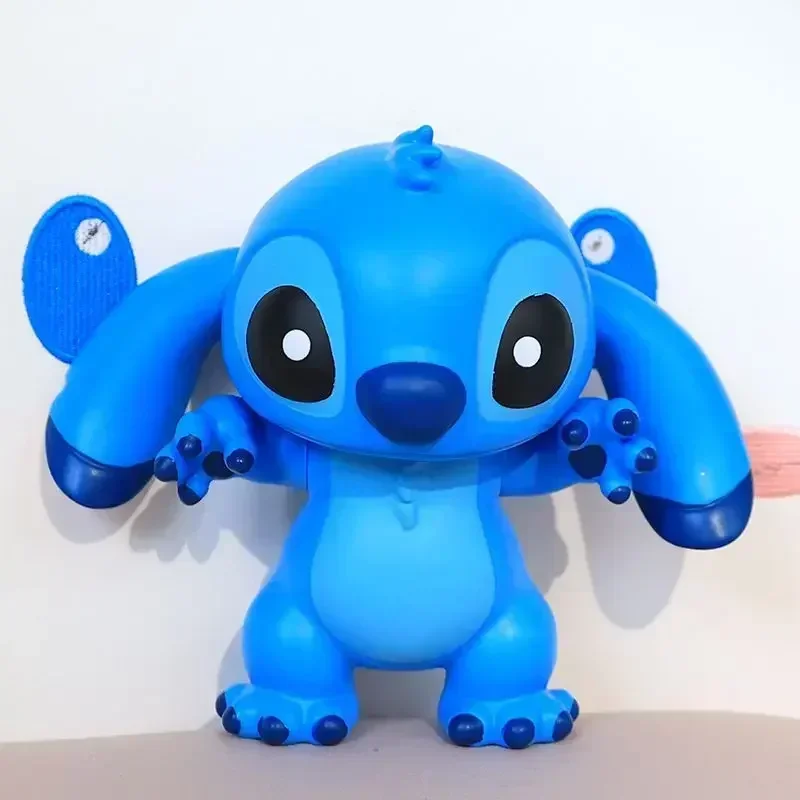 Figurine de dessin animé Disney Stitch Lilo & Stitch en PVC, 20cm, modèle de Collection, poupée, ornement mignon, jouet de dessin animé, cadeau d'anniversaire et de noël