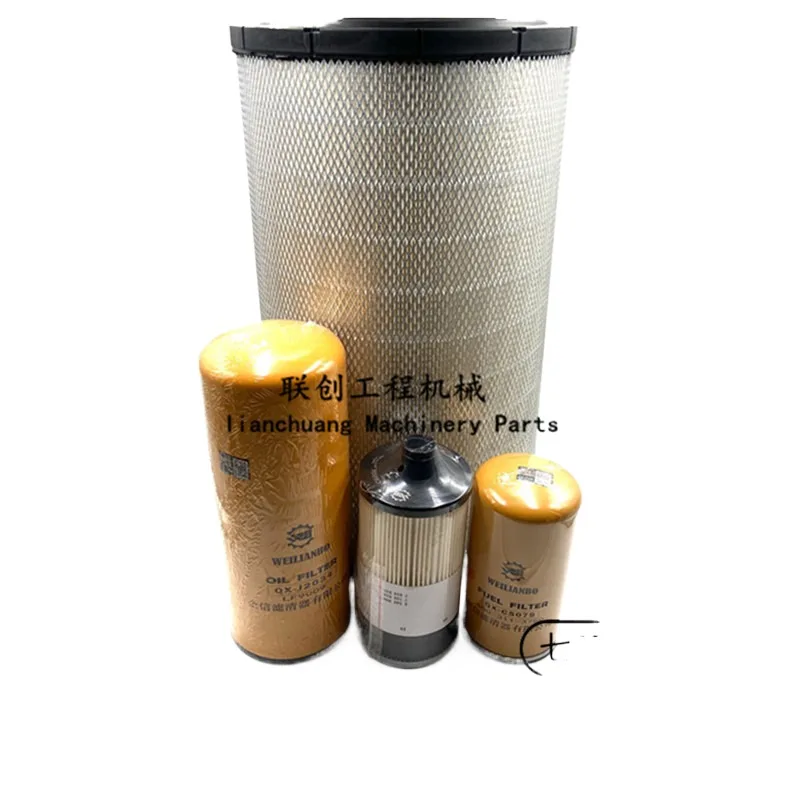 

For LiuGong LG939E air filter oil diesel filter oil water separator hydraulic inlet and outlet oil filter excavator accessories