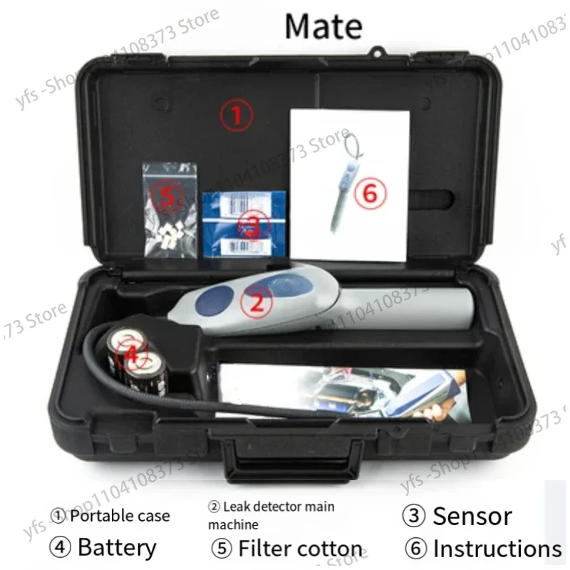 Customized -Mate Refrigerant Leak Detector Motor Car Air Conditioning Leak Detection Instrument