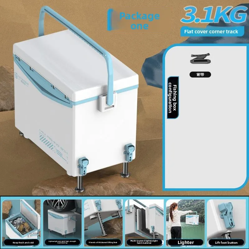 Mini caja de pesca portátil ultraligera aislada - imagen 3