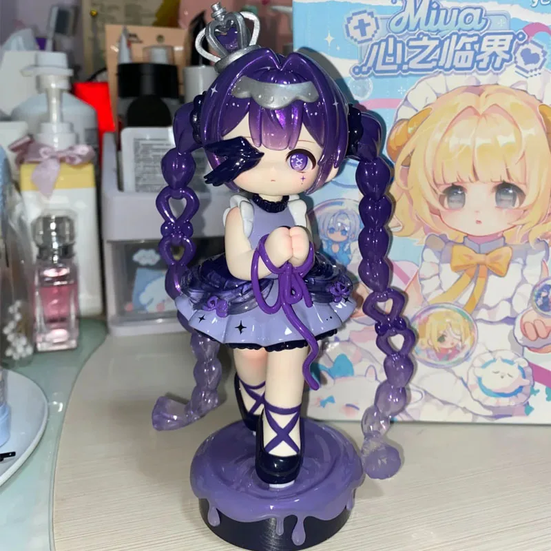 

Miya Heart Boundary Blind Box Figure Cute Chibi Figurine Trendy Collectible Toy Desktop Decor Ornament Ideal Gift For Women