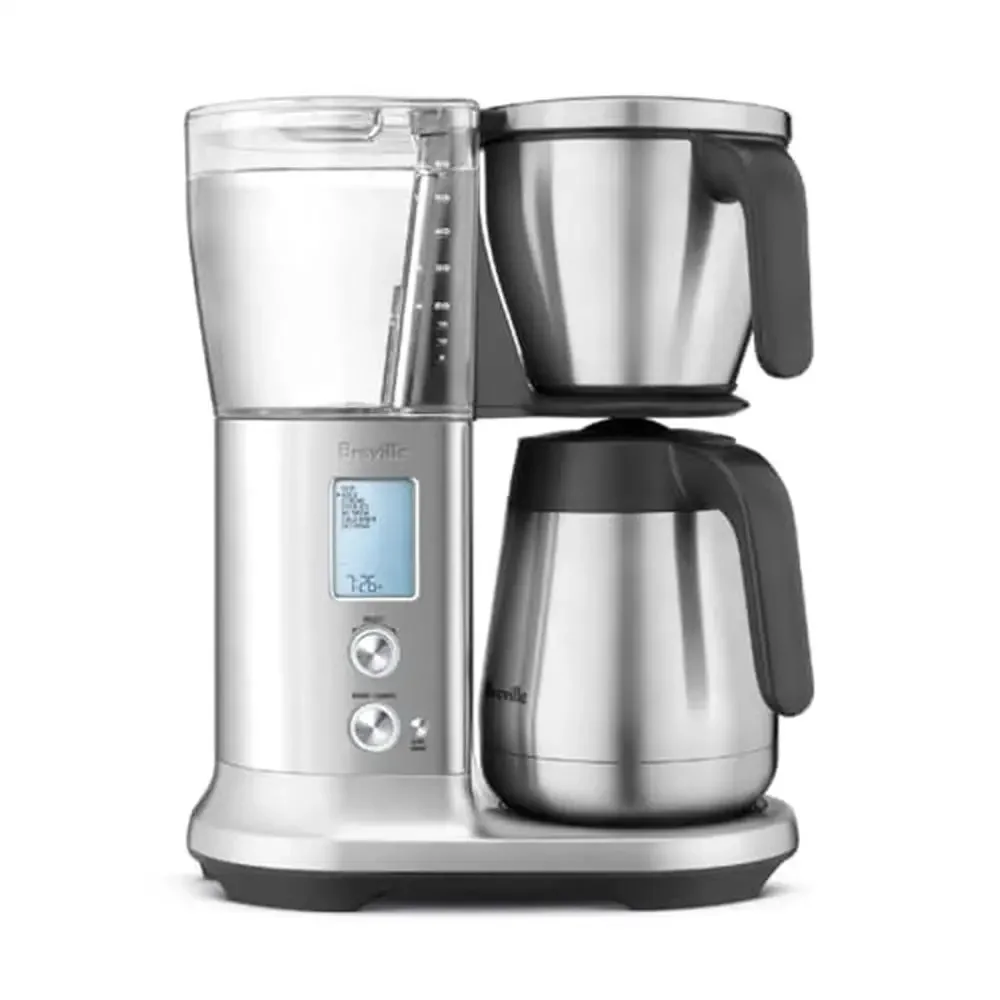 Programmable Stainless Steel Drip Coffee Maker Thermal Jug 1650W 3.8lbs Capacity