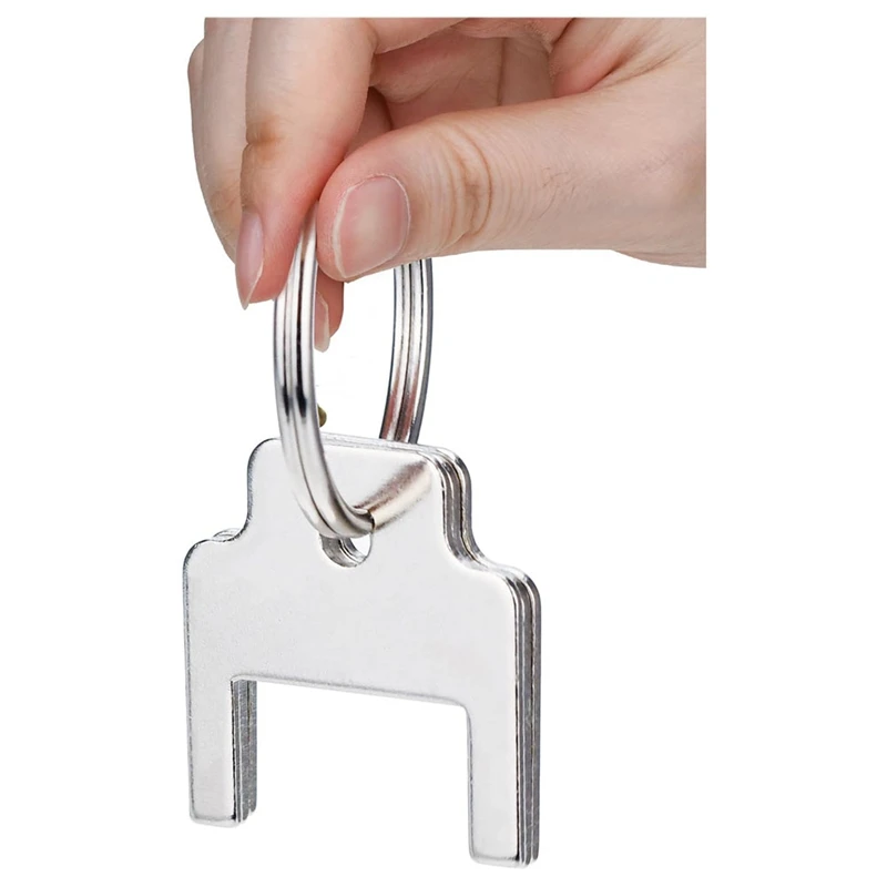 770301 Paper Towel Dispenser Key for Universal Dispensers, 5-Pack