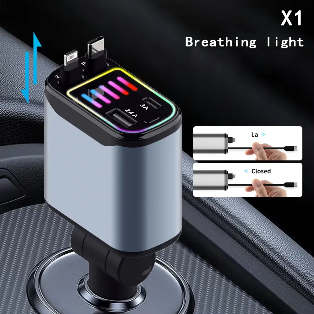 4 In 1 Car Charger …