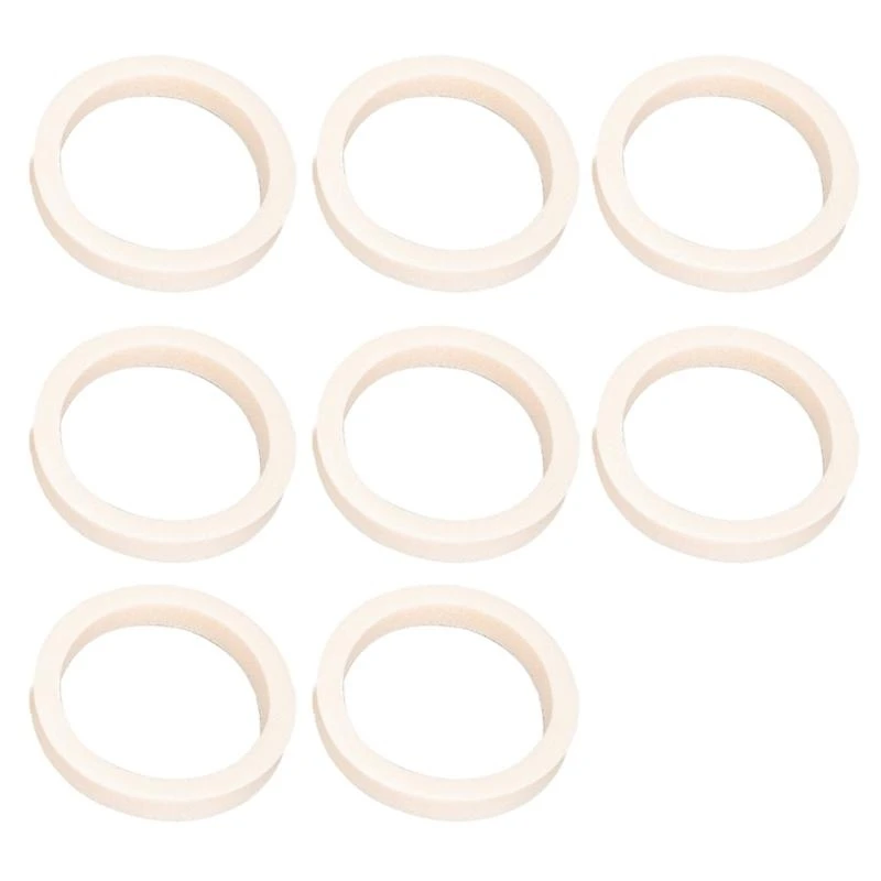 

652F 8Pcs Bikes Front Fork Sponge Rings Oil Seal Sponge Foams Rings Foams Absorption Seal Rings Suitable for Bikes Front Fork