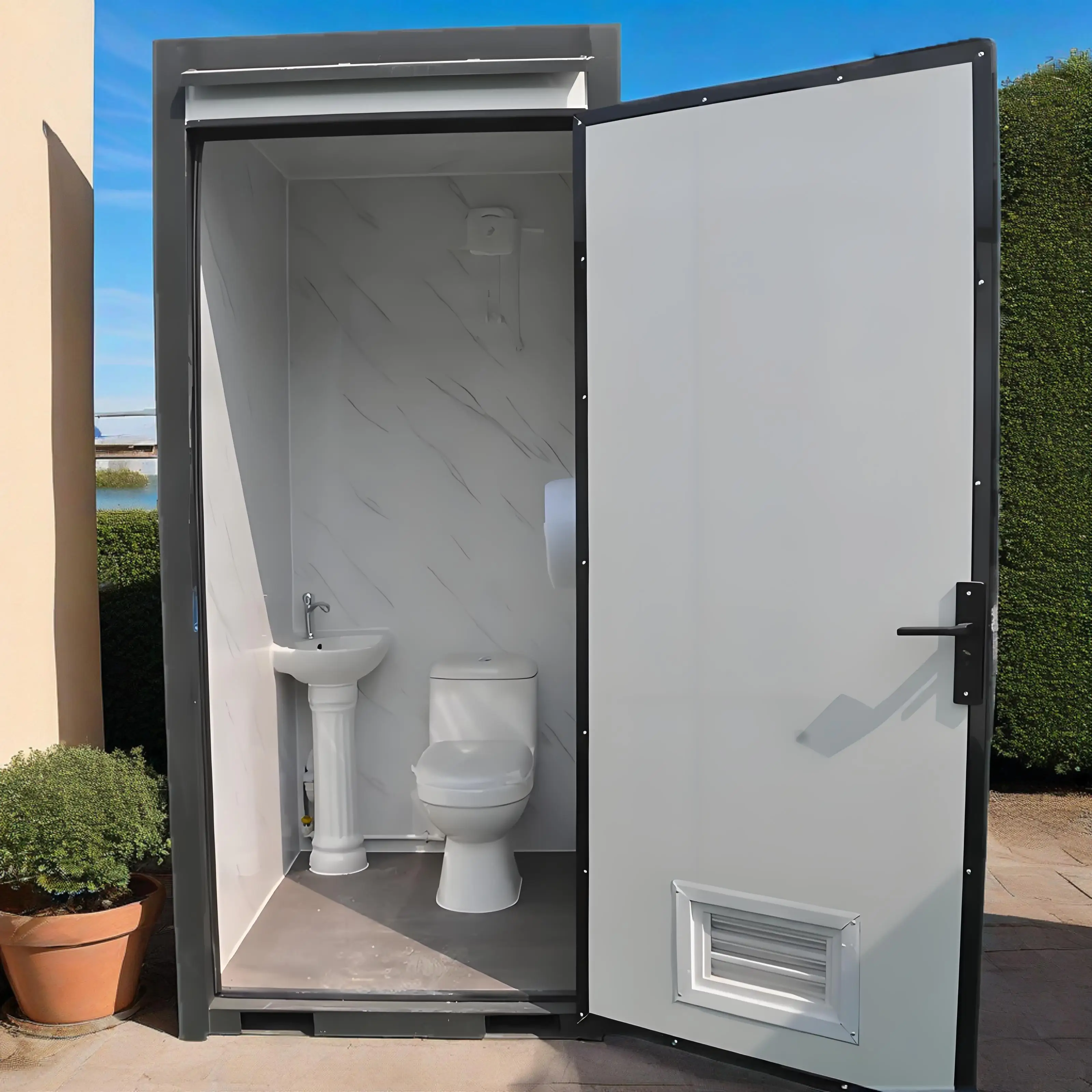 Portable Folding Travel Car Toilet for Adults