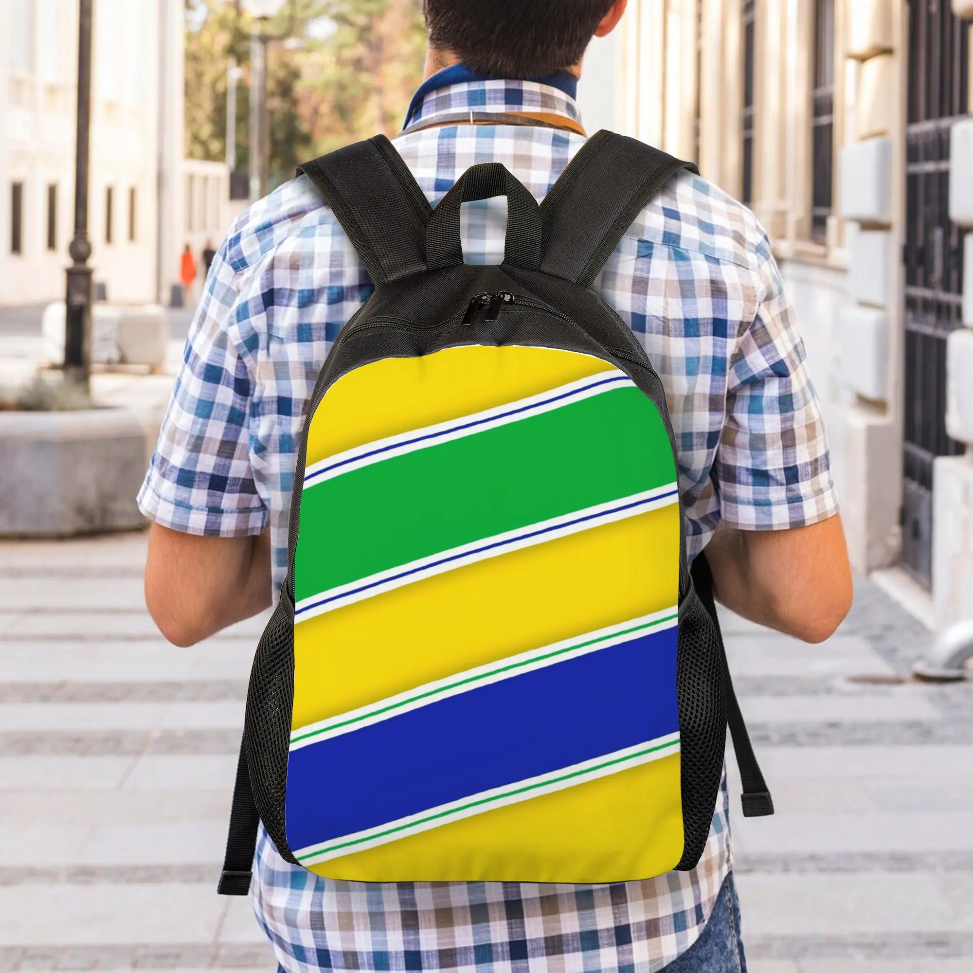 

Book Pack Back to school season Soccer Football Fan Merch 56 High Street Backpack