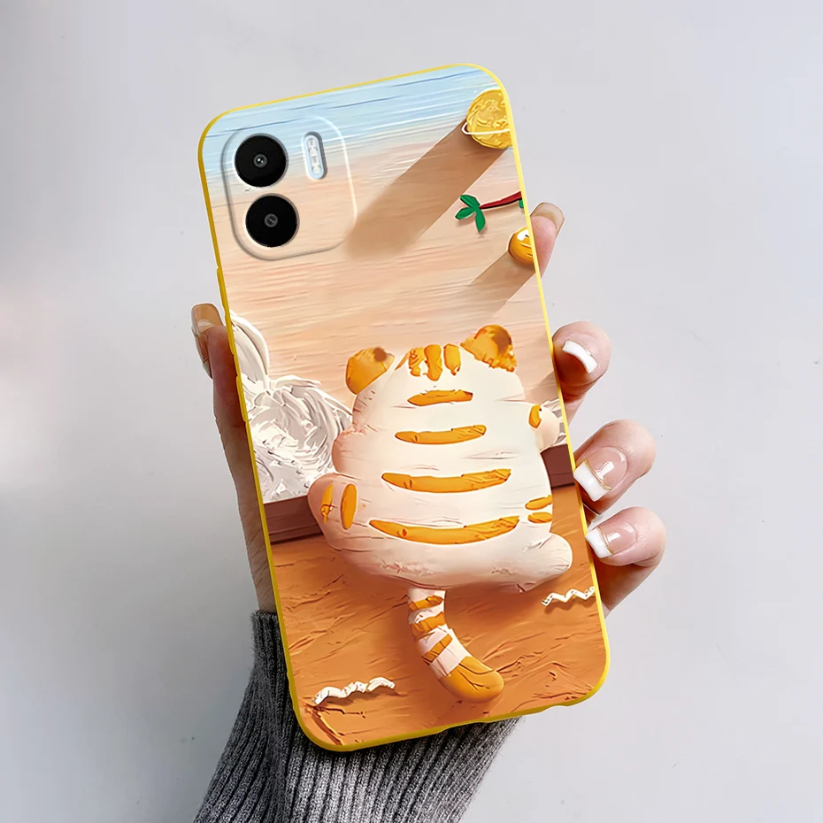 For Xiaomi Redmi A2 Case Redmi A1 Cover Cute Cartoon Frog Bumper Slim Soft TPU Phone Case For Xiami Redmi A1 RedmiA2 A 2 Fundas